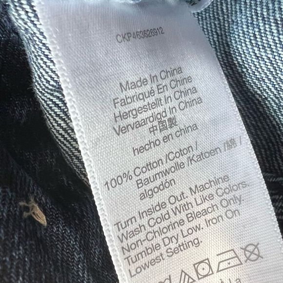 High Rise 90s Style Madewell Balloon Jeans - Dark Blue Denim - Picture 7 of 14